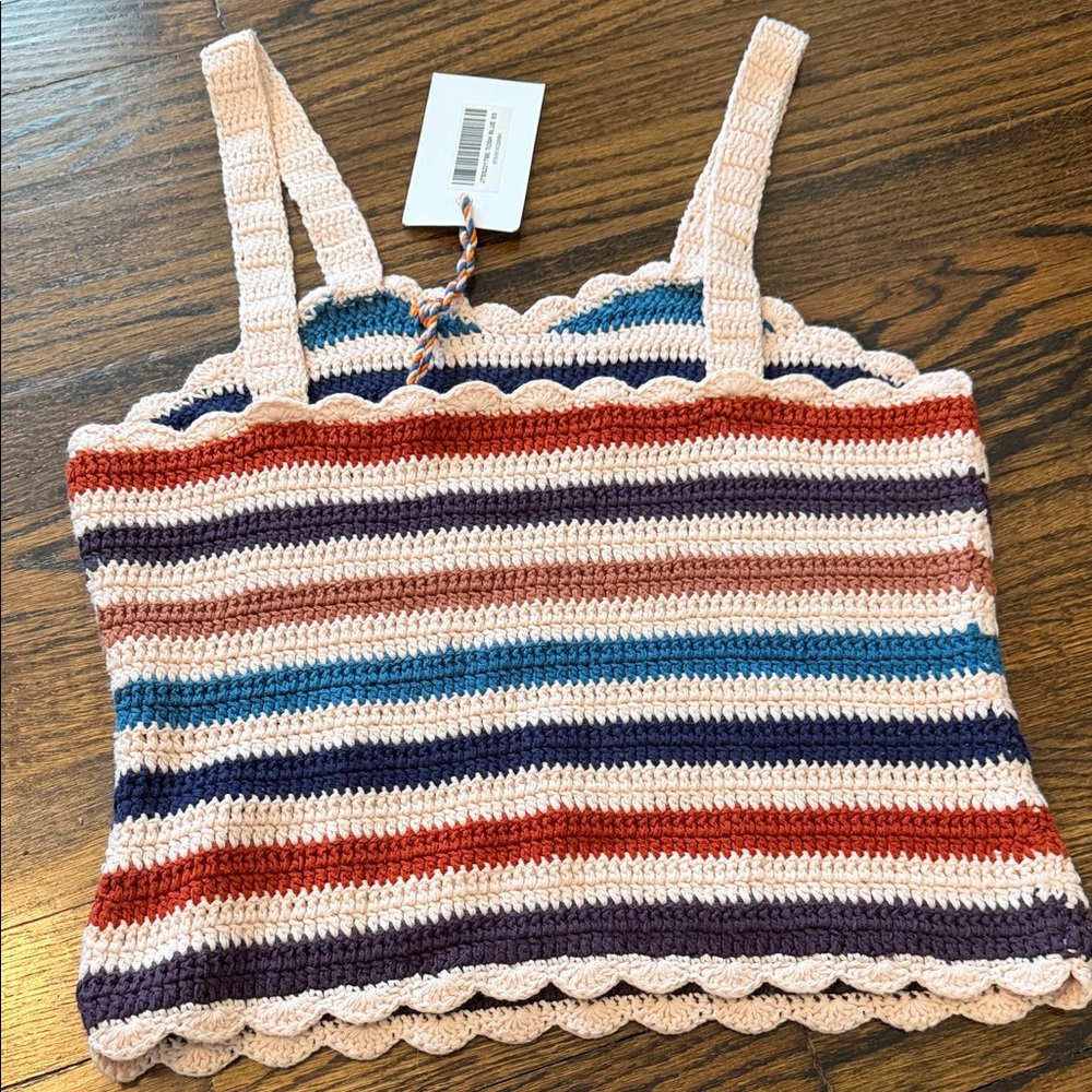 CHUFY Rita top with Multicolor Stripes
